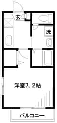 エクセルシオ２の物件間取画像